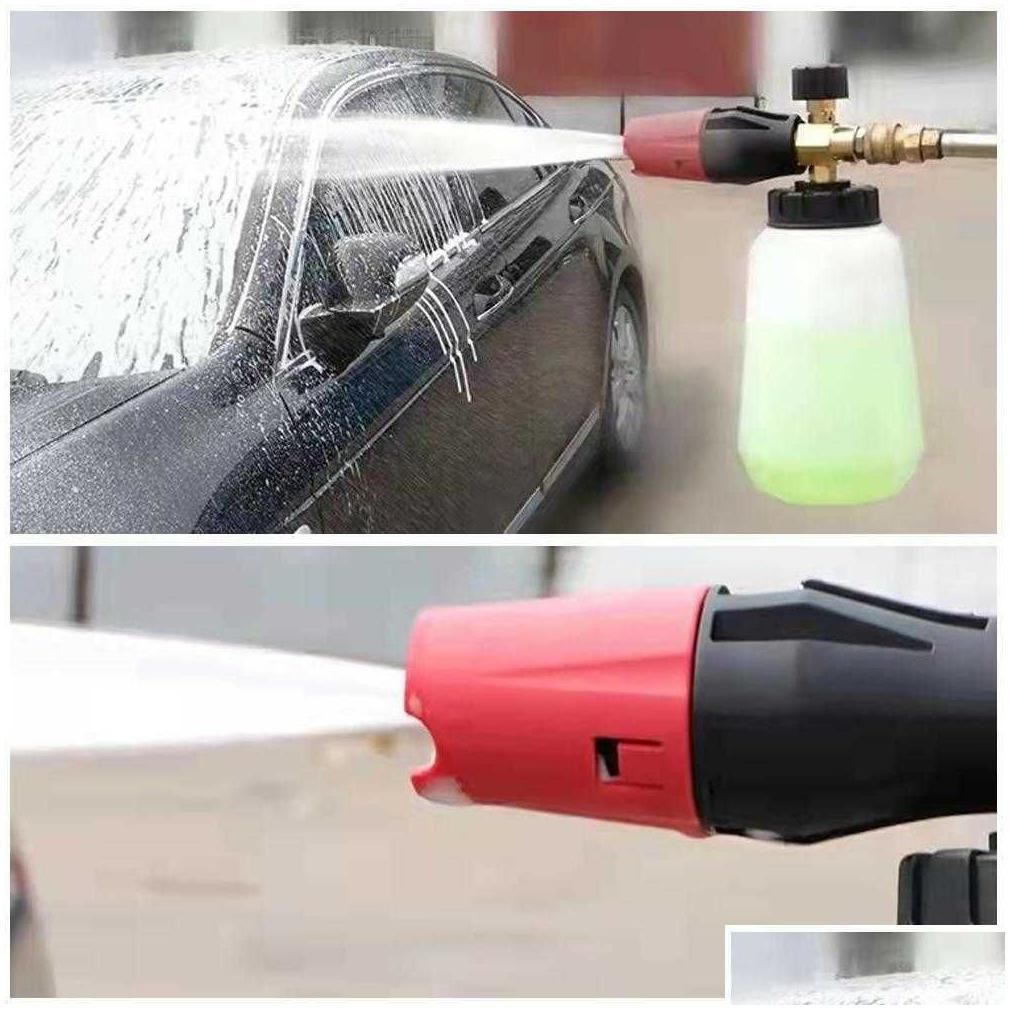 Car Wash Accessories High Pressure Washer Foam Cannon Snow Lance 1/4 Quick  Connection For Water Gun Drop Delivery From Dhpwbhsh, $9.67